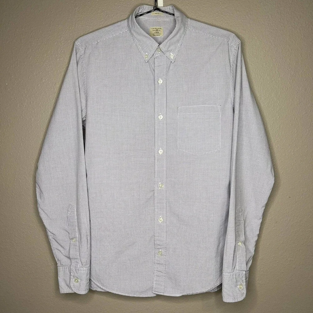 Classic Button-Down Mens Shirt - Light Blue